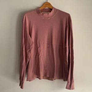 Eckhaus Latta Pink Cotton Crew Neck